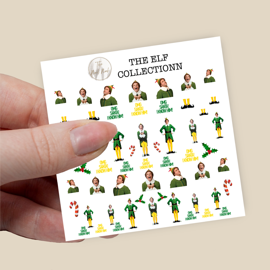 The Elf Nail Decals - The Nail Nook